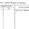 Purchases - General Manager's Division