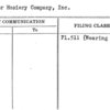 Quaker Hosiery Company, Inc.