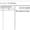 Quarrie, W.F. & Company
