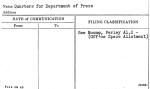 Quarters for Department of Press