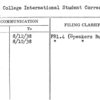Queens College International Student Correspondence Club