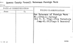 Queens County Council Veterans Foreign Wars