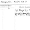 Queens Village, Inc. - Woman's Club of