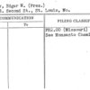 Queeny, Edgar M. (Pres.)