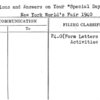 Questions and Answers on Your "Special Day" At the New York World's Fair 1940