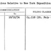 Questions Relative to New York Exposition Building