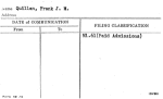 Quillan, Frank J.M.