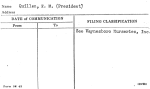 Quillen, E.M. (President)