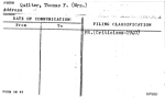 Quilter, Thomas F. (Mrs.)