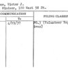 Radbone, Victor J.