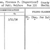Radigan, Florence F. (Supervisor)