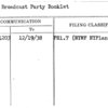 Radio Broadcast Party Booklet