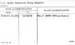 Radio Broadcast Party Booklet