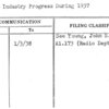 Radio Industry Progress During 1937