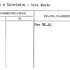 Radio & Television - Gate Music