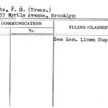 Radnitz, F.S. (Treas.)