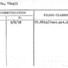 Ragusin, Virgil
