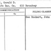 Rahill, Gerald D.