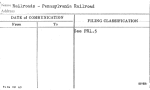 Railroads - Pennsylvania Railroad