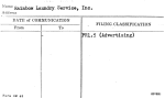 Rainbow Laundry Service, Inc.