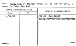 Rand, Geo. F. (Marine Trust Co. of Buffalo) (Pres.)