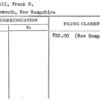 Randall, Frank W.