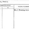Randall, Fred G.