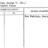 Randolph, George C. (Jr.)