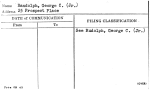 Randolph, George C. (Jr.)