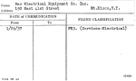 Rao Electrical Equipment Co. Inc.