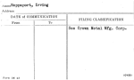 Rappaport, Irving