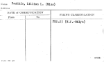 Rashkis, Lillian L. (Miss)