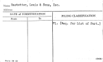 Rastetter, Louis & Sons, Inc.