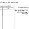 Rates of Pay of New Employees
