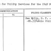 Rates for Utility Services for the 1940 Fair Period