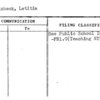 Raubicheck, Letitia