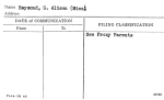 Raymond, G. Alison (Miss)