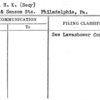Read, H.K. (Secy)
