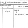 Real Estate & Building Management Digest