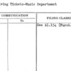 Receiving Tickets-Music Department