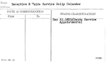 Reception & Guide Service Daily Calendar