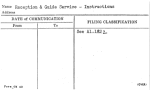 Reception & Guide Service - Instructions