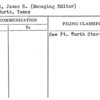 Record, James R. (Managing Editor)