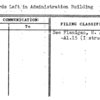 Records Left in Administration Building
