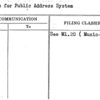 Records for Public Address System