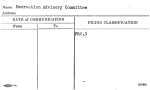 Recreation Advisory Committee