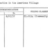 Recreation in the American Village