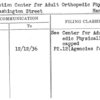 Recreation Center for Adult Orthopedic Physically Handicapped