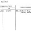 Recruit Syllabus