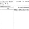 Redeemer Lutheran Church - Ladies Aid Society
